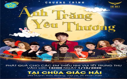 Bầu show Lê Hùng, Hồ Quang Hiếu chung tay cùng chương trình “Ánh trăng yêu thương 2020"